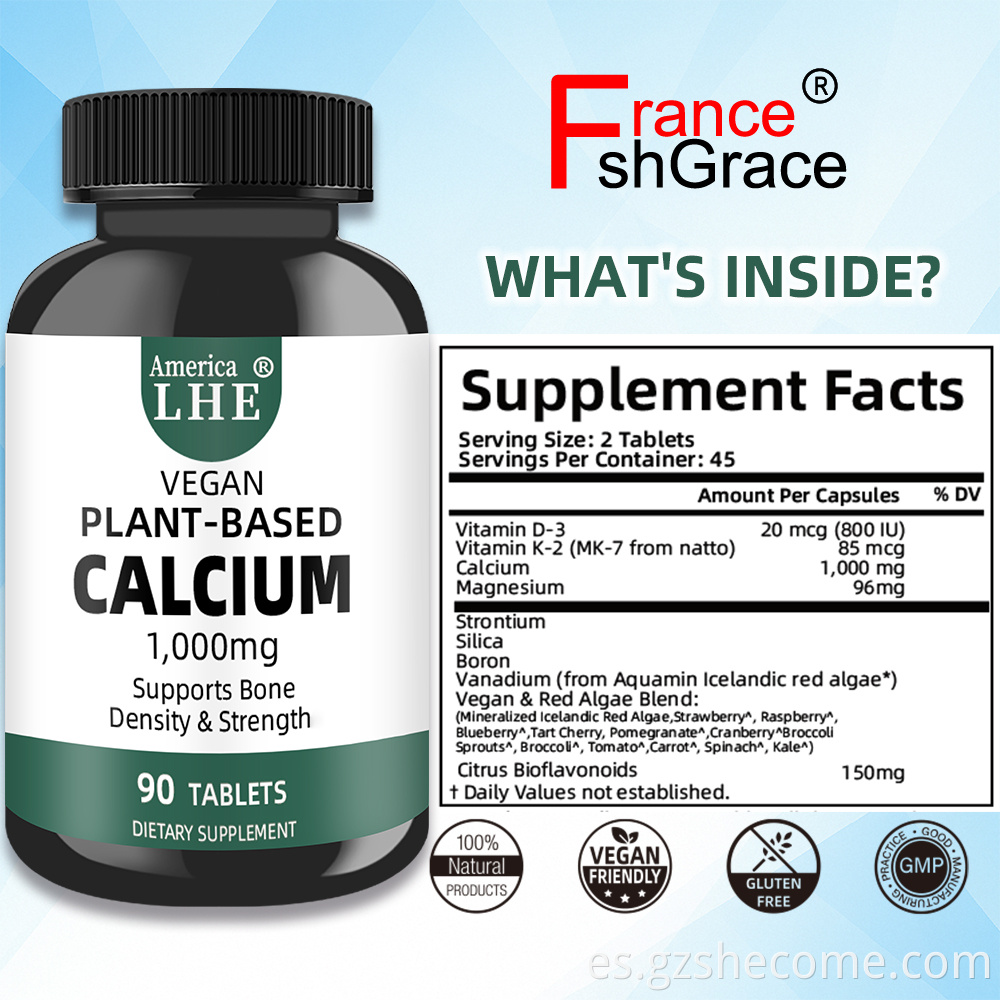 Plant Based Calcium Tablets6